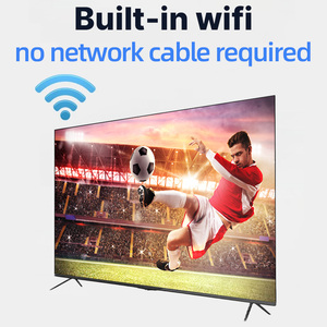 Téléviseur commercial à double cadre sans cadre, design 4K UHD, panneau IPS BOE CSOT, 1,5 Go de RAM, 8 Go de ROM, verre trempé, Smart TV 75 pouces - Product Image 4