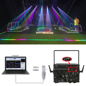 Proyector de Alto Rendimiento de 10w con Fb4 Ilda 40kpps para Eventos al Aire Libre en Escenarios N2-z810e-fb4-10w Profesional 10w Rgb - Product Image 4