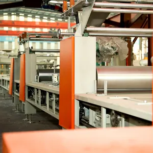 Equipamento automático personalizado para fabricação de placas de magnésio, máquina de produção de placas Mgo, material de construção