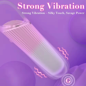 Vibrador de Dedo Rosa, Mini Vibrador Electrónico, Masajeador Vaginal, Funda Vibrante para Dedos - Product Image 4