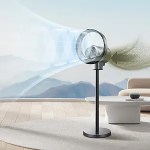 OEM ODM New Arrivals Air Purifier Standing Fan Hepa Filters Remove 99.97% Of Pollutants Intelligent Purifier Bladeless Fan