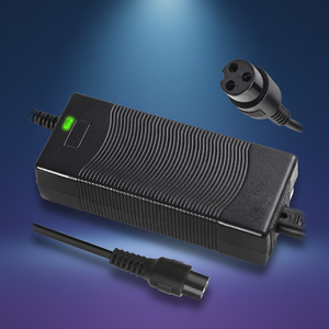 Chargeur de batterie au lithium ternaire 12,6 V 16 A pour extérieur, avec câble rétractable pliable, pour une recharge rapide - Product Image 1