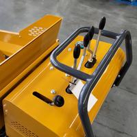 Hydraulischer Selbstentladender Raupenkipper 500kg Selbstladender Schaufel-Entwurf Gummiketten-Mini-Muldenkipper