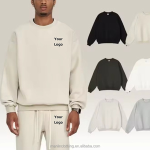 Ras du cou <span class=keywords><strong>sweat</strong></span> goutte épaule Baggy <span class=keywords><strong>sweat</strong></span> personnalisé brodé équipage pull essentiel nord visage à capuche recadrée hommes - Product Image 3