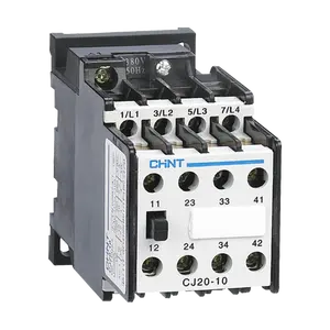 Chint cj20 AC contactor AC 50Hz 60Hz 690V điện từ 3 giai đoạn AC contactor