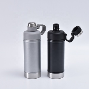 SilverJet Stainless Steel Water Bottle 500ml 750ml Vacuum Insulated Keep Warm Cold Portable Outdoor Sports <b>Flask</b> - Product Image 3