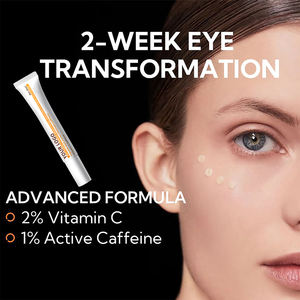 Bosman OEM ODM cuidado de la piel fábrica logotipo personalizado 20ml vitamina C cafeína bolsa de ojos crema vitamina C ojeras contorno de ojos crema - Product Image 3