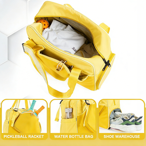 Borsa a Tracolla Personalizzata per Pickleball, Impermeabile in Nylon, per Racchette, Palline e Accessori - Product Image 3
