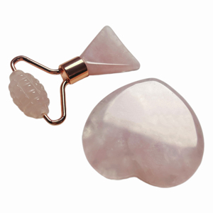 Herramienta de belleza OEM, cristal impreso con láser, antienvejecimiento, masajeador Facial de ojos, Guasha, rodillo de Jade pulido, cara Gua Sha - Product Image 5