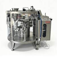 Machine d'emballage automatique ENAK pour sachets préformés, idéale pour les dattes rouges, le fromage, les fruits secs, les aliments marinés et les cornichons
