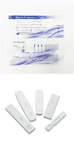 CE/510K/ISO David OEM fast easy test de grossesse medical test HCG Test di gravidanza