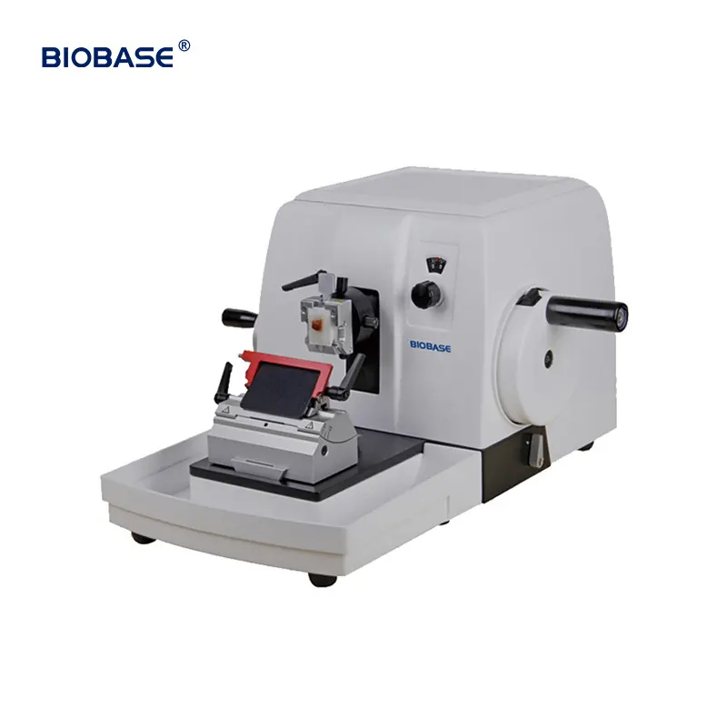 BIOBASE CHINA adjustable speed Automatic and Semi-automatic Hand Rotary Paraffin pathological Microtome for hospital