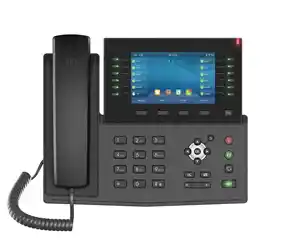 HD Voice Fanvil X7 Voip IP Phone Enterprise Voip Phone Supports Receiving Video Call Touch Screen
