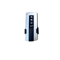 Interrupteur intelligent sans fil 3 canaux 10A IP65, portée 30-100m, compatible maison intelligente, alimenté par batterie, 220V, télécommande