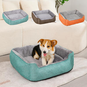Cama para mascotas de alta calidad, lavable a máquina, cama para perros de diseño supersuave, cama para perros de lujo mediana lavable para dormir de ensueño - Product Image 1
