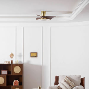 Moderne plafondventilator met verlichting, metaal, ABS, acryl, LED, rechtstreeks van de fabriek, groothandelsprijs, nieuwe Breeze <span class=keywords><strong>Lux</strong></span> plafondventilator met verlichting - Product Image 4