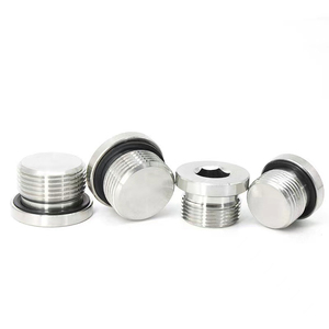 Tapón hexagonal hueco de acero inoxidable con brida hexagonal interior y tornillos de vaso hexagonal - Product Image 4