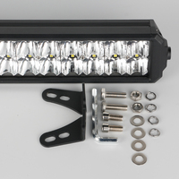 Barre lumineuse LED tout-terrain 12V 24V 52 pouces 500W 35000LM à faisceau combiné Osram, double rangée, pour Land Rover