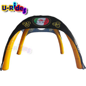 Pvc hermético personalizado diseña y fabrica refugios inflables carpas de cúpula de araña estructuras de emergencia con pared - Product Image 2