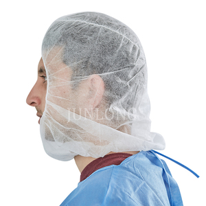 Junlong PP Topi Luar Angkasa Tanpa Jahitan Topi Astronot Sekali Pakai Topi Bedah Medis Tudung - Product Image 2