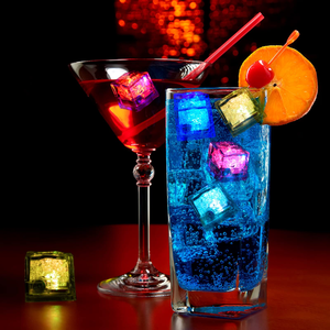 Colorful Fast Flash Slow Flash Ice <b>Cube</b> <b>Light</b> LED Waterproof for Thanksgiving Father's Day Ramadan Graduation Party KTV Bar Use - Product Image 2