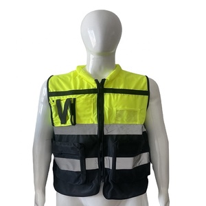 Chaleco Reflector de poliéster de alta visibilidad, uniforme de Seguridad para construcción, Chaleco - Product Image 1