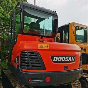 Mini-excavatrice sur chenilles hydraulique Doosan Dx60 d'occasion à bas prix, 6 tonnes, avec moteur, boîte de vitesses, pompe et PLC - Corée - Product Image 4