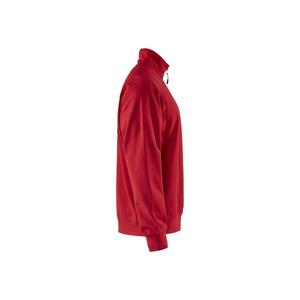 BLAKLADER - 336911585600XL <b>Sweatshirt</b> with half zip Red - EAN 7330509466223 <b>WORK</b> HOODIES - Product Image 3