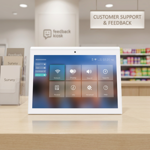 OEM Factory <b>10</b>.1 Inch <b>Android</b> Customer Feedback <b>Tablet</b> NFC Desktop Evaluation Panel for Retail Store - Product Image 1