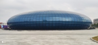 Pour Vente De Haute Qualité Chine En Acier Structure Espace Treillis Conception Du Toit