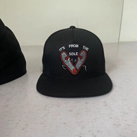 Gorra Snapback de 5 Paneles con Visera Plana, Bordado 3D Personalizado y Logotipo Personalizado, en Oferta, MOQ Bajo