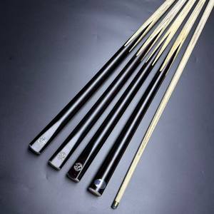 Queue de billard Eight Ball 145 pouces, 1 pièce, en bois massif, durable, pour le snooker et les jeux de billard - Product Image 2