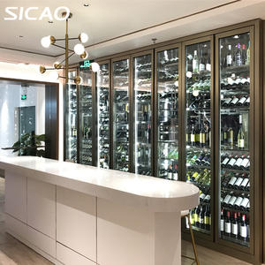 SICAO - Vinoteca Eléctrica de Lujo con Diseño Personalizado, Refrigerador de Vino Integrado o Independiente, Cava de Vino, Estantes para Botellas - Product Image 5