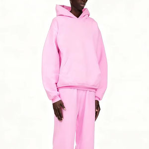 Sweat-shirt oversize en coton de haute qualité pour homme, 420 GSM, streetwear, impression en relief, pour l'automne et l'hiver, vente en gros - Product Image 4