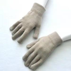 Guantes de Invierno Cálidos de Punto Acrílico y Lana para Ciclismo, Esquí y Uso Diario al Aire Libre, para Hombre y Mujer, Venta al Por Mayor - Product Image 6