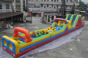 Pista de Obstáculos Inflable para Niños, para <span class=keywords><strong>Fiestas</strong></span> en Interiores y Exteriores - Product Image 2