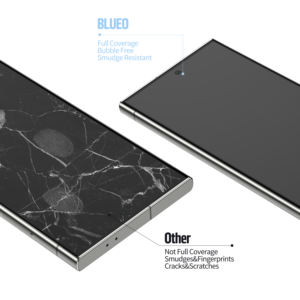Protecteur d'écran en verre trempé BLUEO anti-espionnage, anti-choc, couverture intégrale, déverrouillage par <span class=keywords><strong>empreinte</strong></span> digitale pour Samsung S26 S25 - Product Image 3