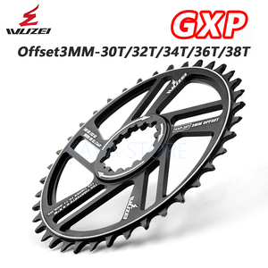 Wuzei 3mm bù đắp MTB chainrings 30t đến 42t SRAM X9 tương thích xe đạp leo núi chuỗi bánh xe cho xe đạp đường - Product Image 4