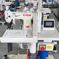 Machine à coudre industrielle VMA à point de chaînette, à alimentation automatique par le bras, haute efficacité, pour jeans