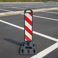 Heaby Duty Base en caoutchouc personnaliser panneau de signalisation routière/délinéateur pliable de route panneau d'avertissement de sécurité routière