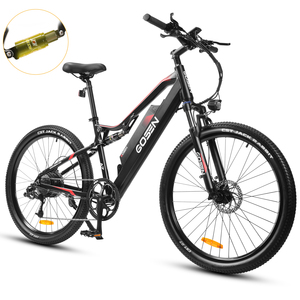 Vélo de montagne électrique 500W 48V 16.8Ah, longue portée, charge rapide, léger, E-bike E-MTB, moteur sur moyeu avant - Product Image 1