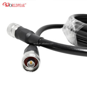 Câble coaxial N mâle à pince vers N mâle, câble de liaison RF RG8 LMR400 7DFB pour antenne radio 3G/4G/LTE/ADS-B/<span class=keywords><strong>Ham</strong></span>/GPS/Wifi - Product Image 1