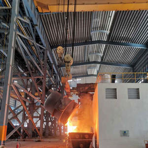 50 طن الصلب مطحنة الحديد مغرفة المناولة الصب ورشة عمل مزدوجة شعاع رافعات علوية - Product Image 2