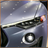 Pour Maserati Levante 2016-2023 : Ensemble de phares au design restylé le plus récent, phares Full LED avec feux de jour améliorés