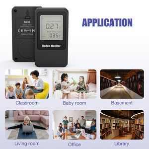 Monitor de radón Probador de radón profesional Detector de radón portátil para agua, aire y suelo RN55 - Product Image 5