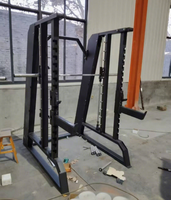 YG FITNESS YG-1069 Machine Smith multifonctionnelle avec rack de musculation et croisement de câbles pour l'entraînement de force
