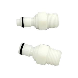 BRT plastik 1/8 ''NPT 1/4'' NPT ulir pipa In-Line menutup CPC kopling cepat konektor berulir pipa NPT pemasangan berulir - Product Image 3