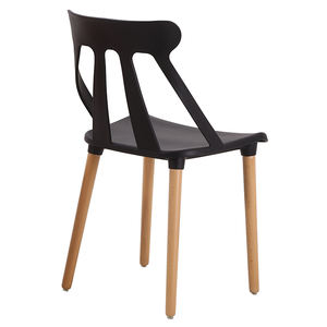 عينة مجانية لكرسي بلاستيكي عصري ملون بدون ذراعين من مواد خام بنغالية عالية الجودة للطلاب والمقاهي - Product Image 2