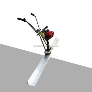 Alat perata beton mesin penyebar bergetar penggaris getar beton kustom - Product Image 2