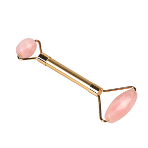 Rose Quartz Tension Melting Facial Massager for Face <strong>Neck</strong> Face <strong>Roller</strong> to Relieve Tension Soothe Stress Improve Circulation - Product Image 5